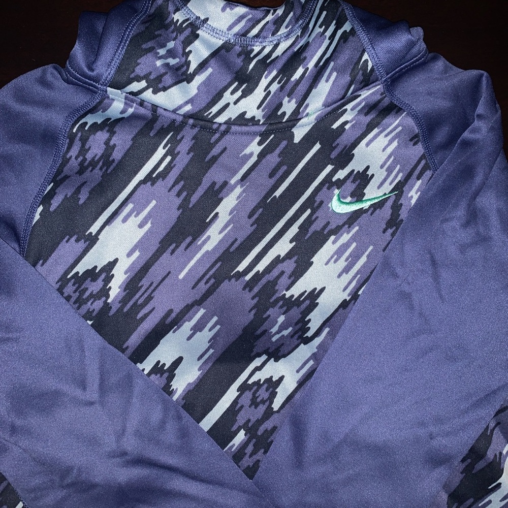 Nike purple kids dry fit sweatshirt